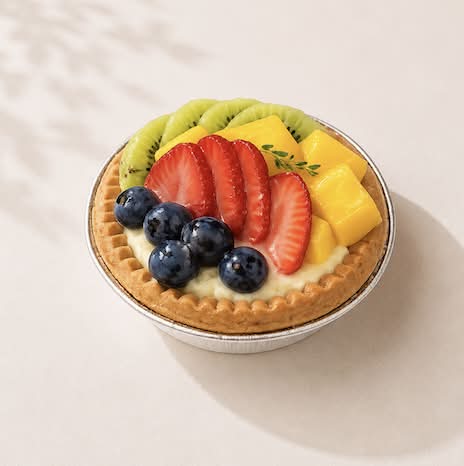 fresh fruit tart 4'' / 什么水果都有挞 4寸